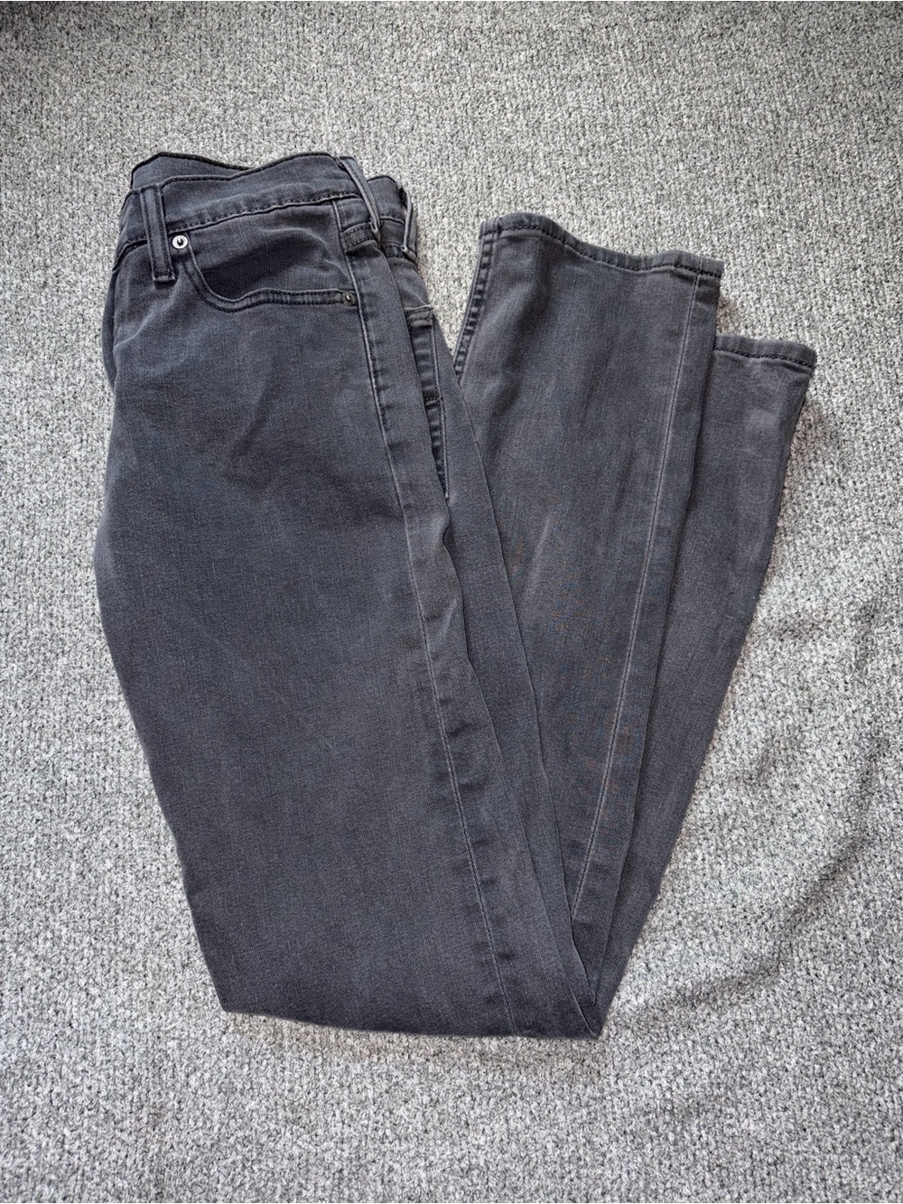 Levi Strauss Men's Straight Jeans - Charcoal Black
